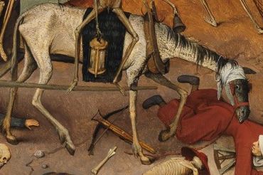 Bruegel de oude- triomf van de dood, 1562, Prado, Madrid, wikimedia: Detail